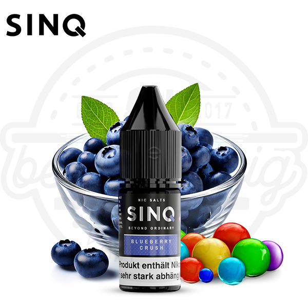 SINQ NicSalt Blueberry Crush 10ml