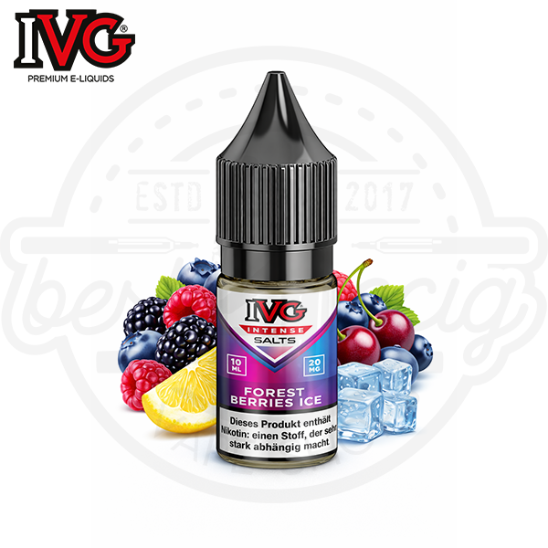 IVG Intense NicSalt Forest Berries Ice 10ml