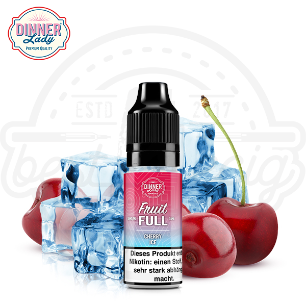 dinner_lady_eliq_cherry_ice_600x600_best4ecig Dinner Lady Fruit Full NicSalt Cherry Ice 10ml