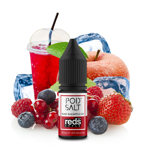 pod-salt-reds-apple-blue-razapple-ice Pod Salt Fusion NicSalt Blue Razapple Ice 10ml