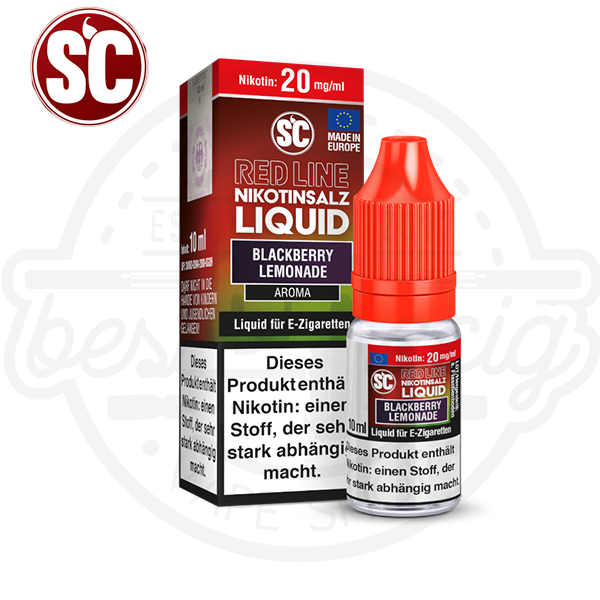 SC Red Line NicSalt Blackberry Lemonade 10ml