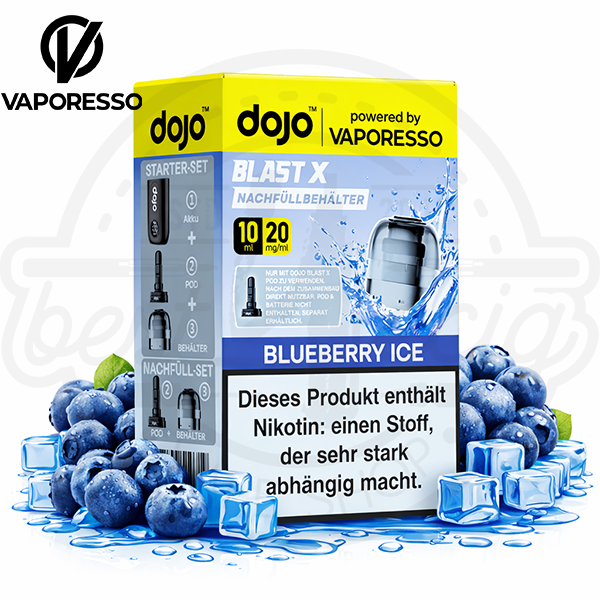 Vaporesso Dojo Blast X Pod Blueberry Ice 10ml