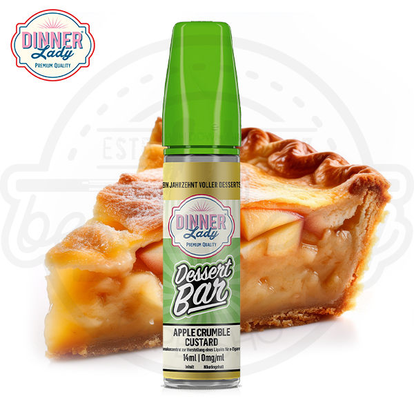 Dinner Lady Dessert Bar Aroma Apple Crumble Custard 14ml