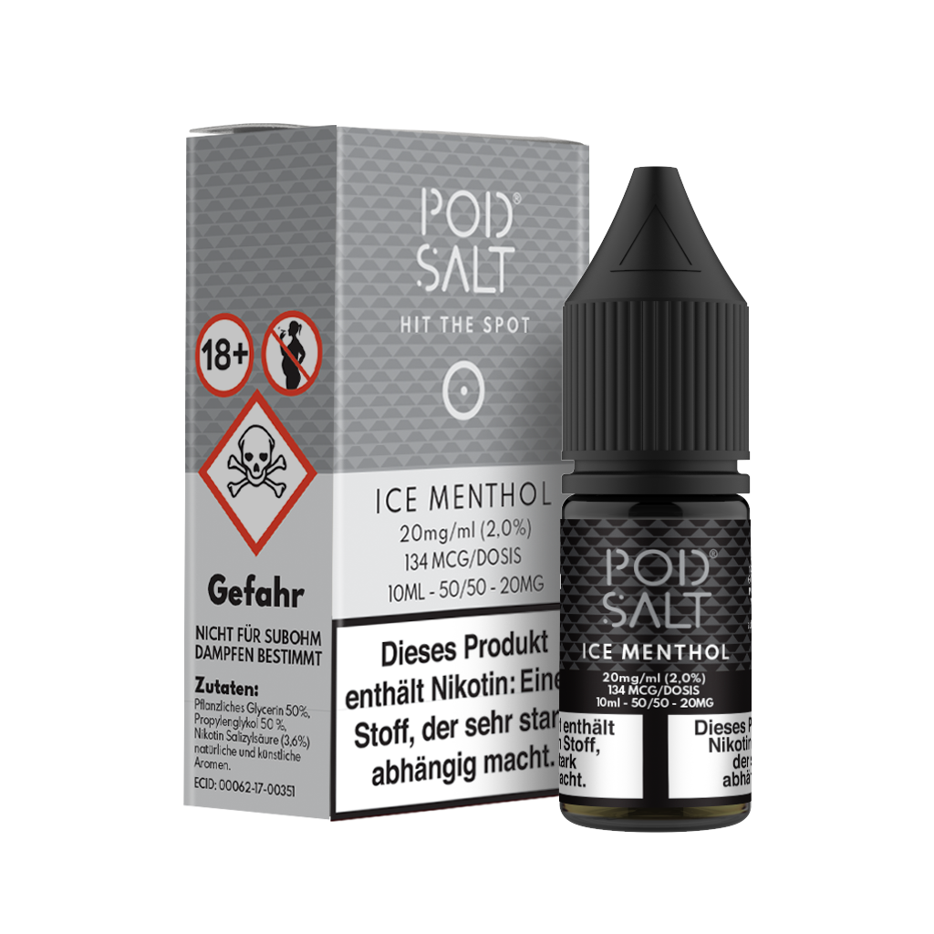 pod-salt-ice-menthol-best4ecig Pod Salt CORE NicSalt Ice Menthol 10ml