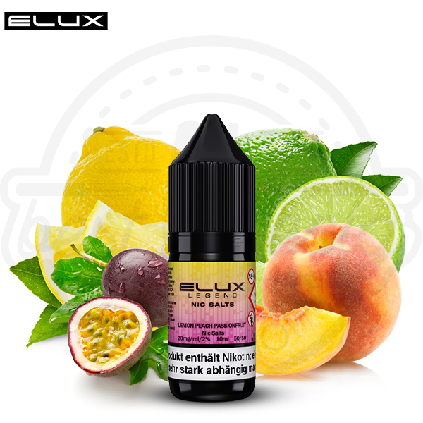 elux_peach_passion_600x600_best4ecig Elux Legend NicSalt Lemon Peach Passionfruit 10ml