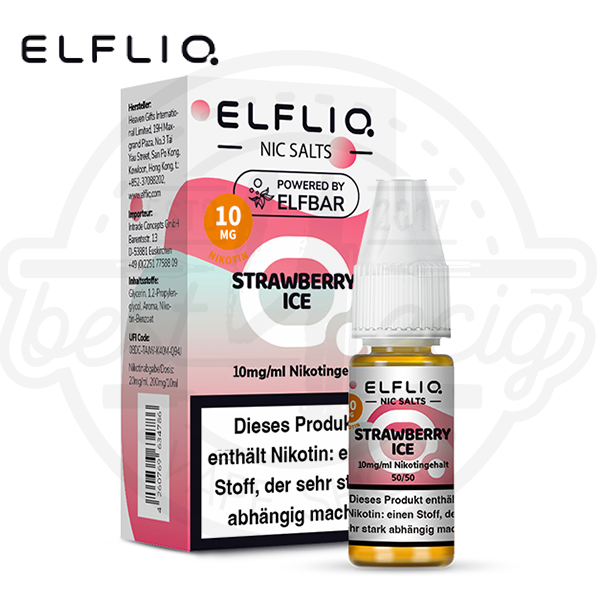 Elfbar Elfliq NicSalt Strawberry Ice 10ml
