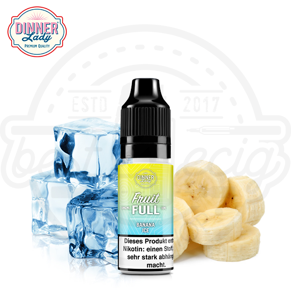 dinner_lady_eliq_banana_ice_600x600_best4ecig Dinner Lady Fruit Full NicSalt Banana Ice 10ml
