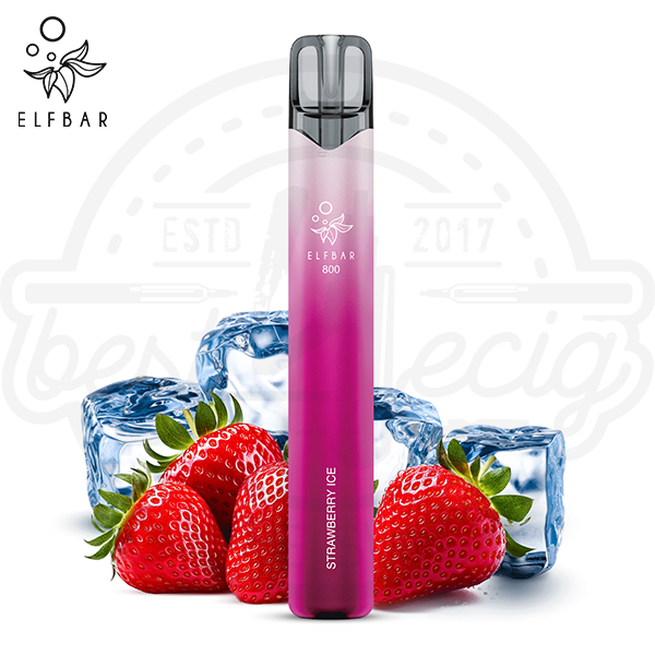 Elfbar 800 Einweg Vape - Strawberry Ice Elfbar 800 Einweg Vape - Strawberry Ice