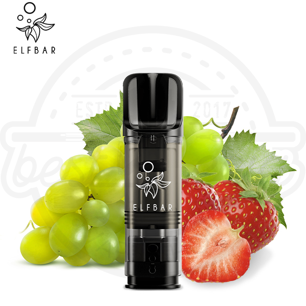 elfbar_elfa_cp_pod_strawberry_grape_best4ecig Elfbar ELFA CP Pod Strawberry Grape NicSalt 2x 2ml