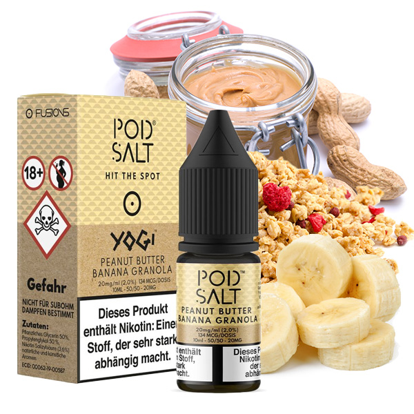 pod-salt-fusion-peanut-butter-banana-granola-bar-liquid Pod Salt Fusion NicSalt Peanut Butter Banana Granola Bar