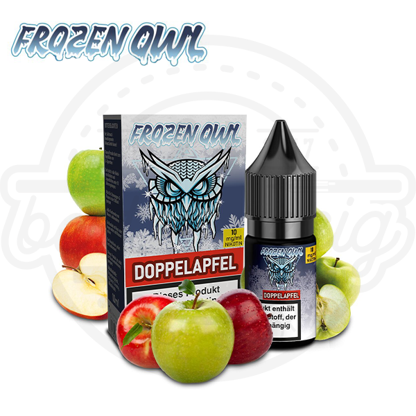 Frozen OWL NicSalt Doppelapfel 10ml