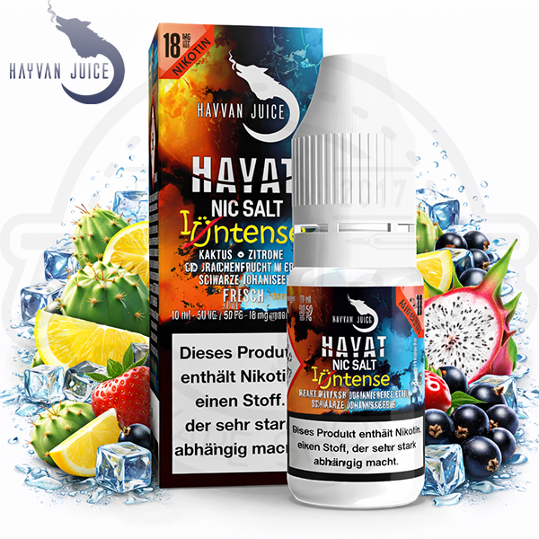 Hayvan Juice Intense NicSalt Hayat 10ml