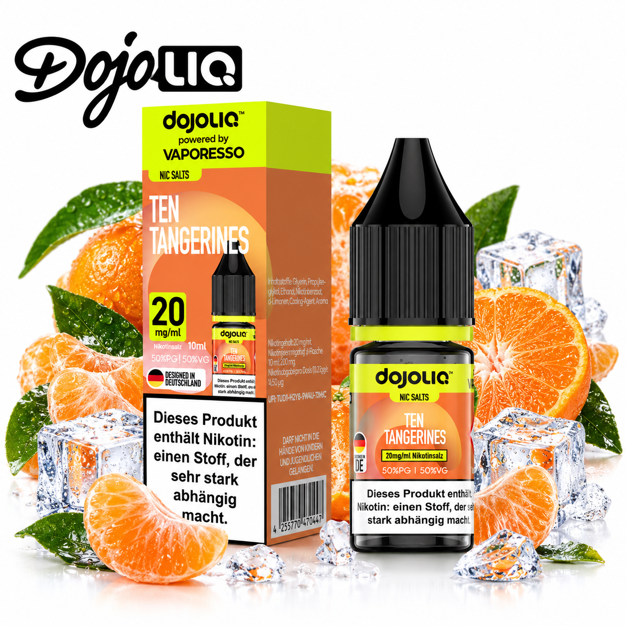 Dojoliq NicSalt Ten Tangerines 10ml