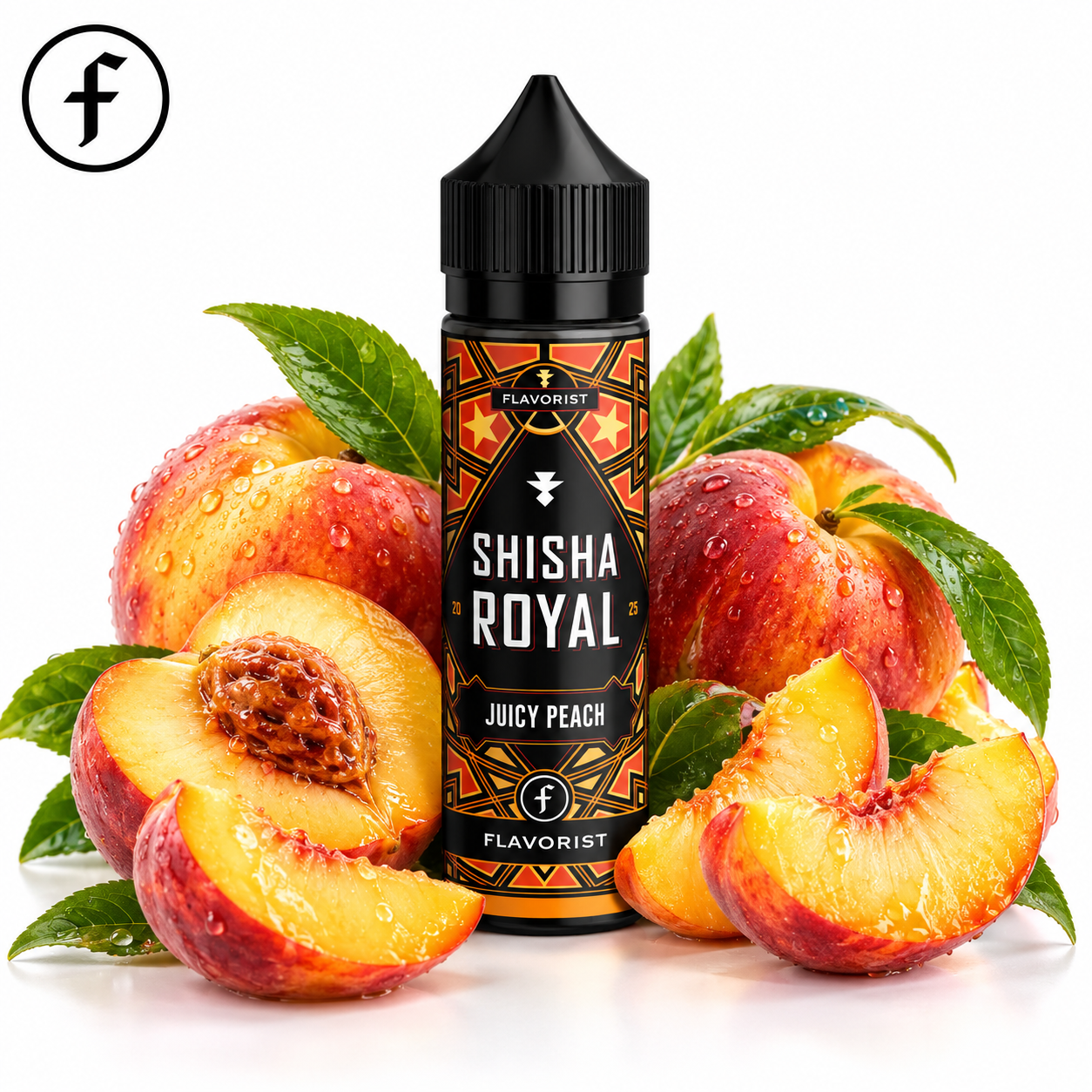 Flavorist Shisha Royal Aroma Juicy Peach 10ml
