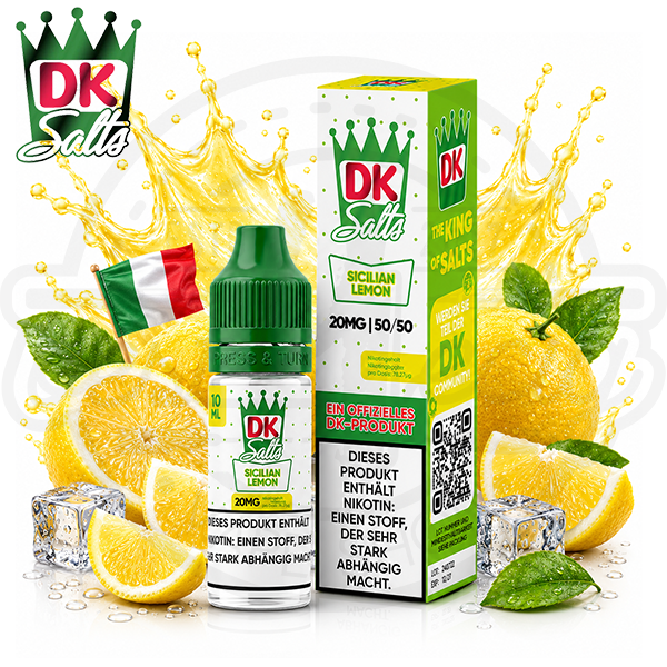 DK Salts Nicsalt Sicilian Lemon 10ml