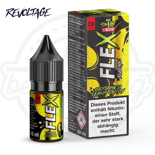 Revoltage Flex Overdosed NicSalt Lemon Candy 10ml