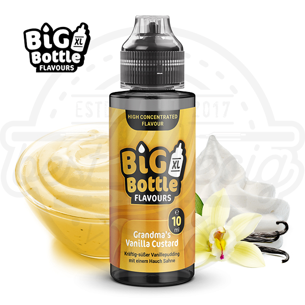 big_bottle_aroma_grandmas_vanilla_custard_600x600_best4ecig Big Bottle Aroma Grandma´s Vanilla Custard 10ml