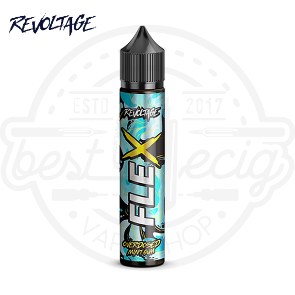 revoltage_flex_aroma_mint_gum_600x600_best4ecig Revoltage Flex Overdosed Aroma Mint Gum 10ml