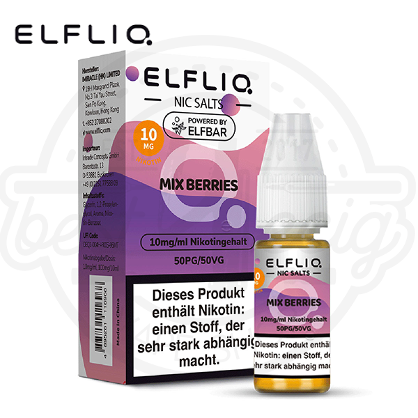 Elfbar Elfliq NicSalt Mix Berries 10ml