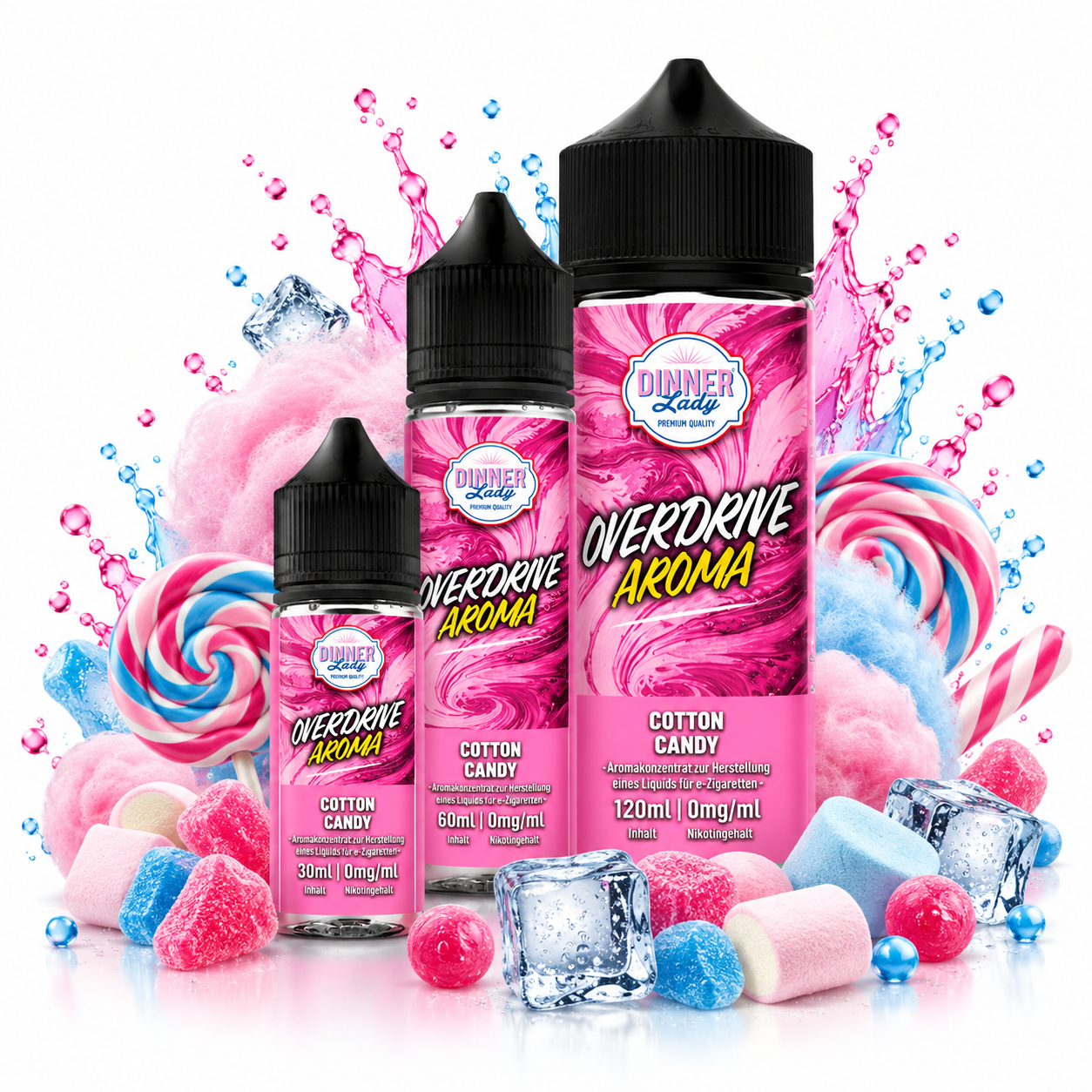 Dinner Lady Overdrive Aroma Cotton Candy