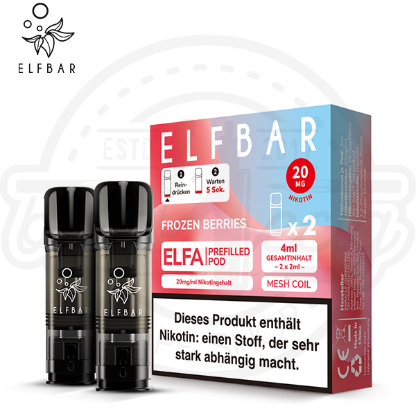 Elfbar ELFA CP Pod Frozen Berries NicSalt 2x 2ml