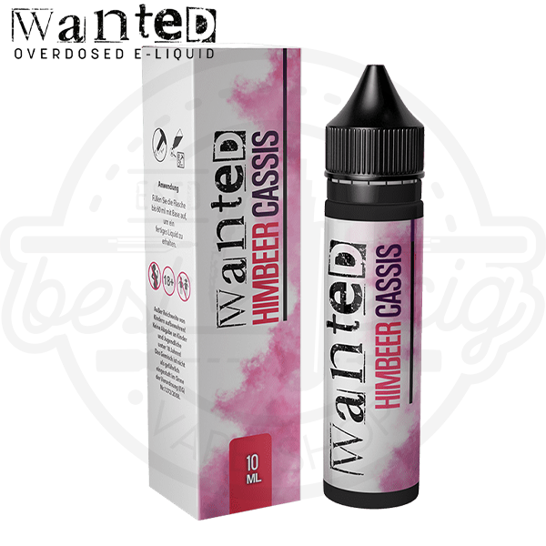 Wanted Aroma Himbeer Cassis 10ml Wanted Aroma Himbeer Cassis 10ml