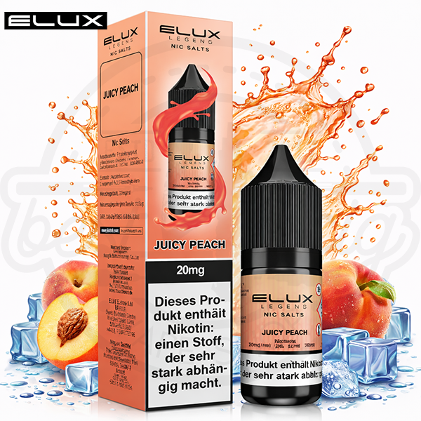 Elux Legend NicSalt Juicy Peach 10ml