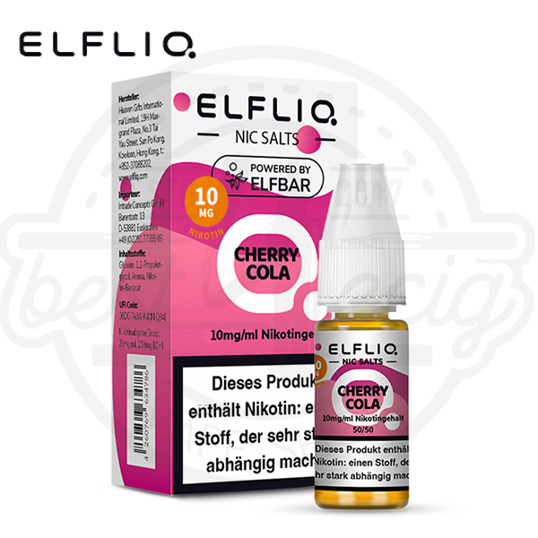 Elfbar Elfliq NicSalt Cherry Cola 10ml