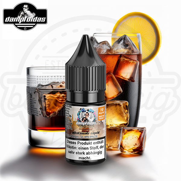 Dampfdidas Delicious Deluxe Nicsalt Whiskey Cola 10ml