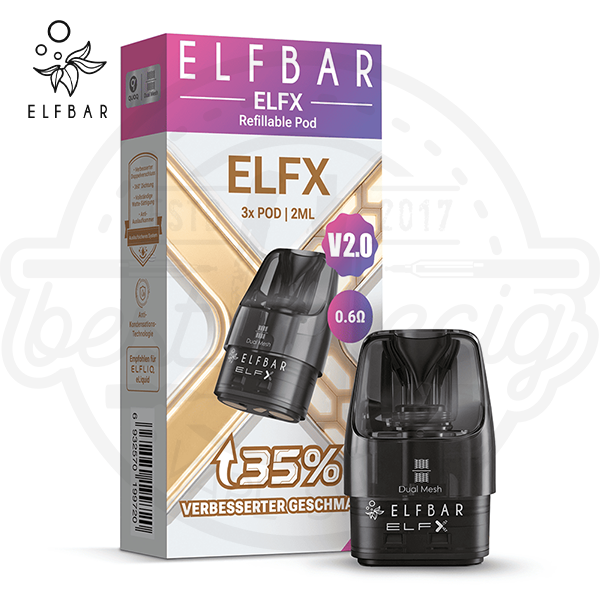 Elfbar ELFX V2.0 Refillable Pods