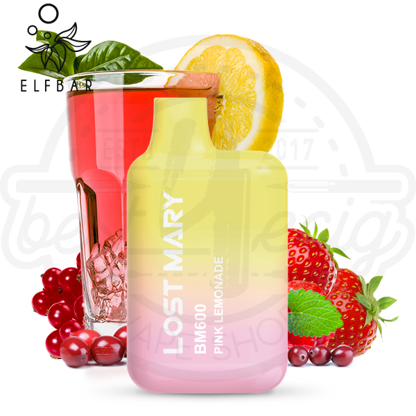 elfbar_lost_mary_pink_lemonade_600x600_best4ecig Lost Mary BM600 Einweg Vape - Pink Lemonade