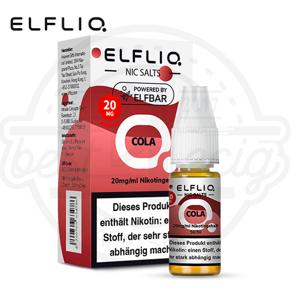 Elfbar Elfliq NicSalt Cola 10ml