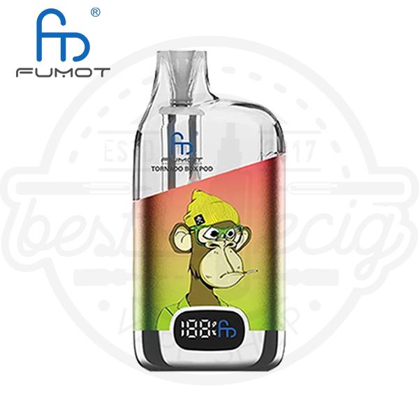 Fumot RandM Tornado Digital nachfllbar mit 10 ml Pods Fumot RandM Tornado Digital nachfllbar mit 10 ml Pods