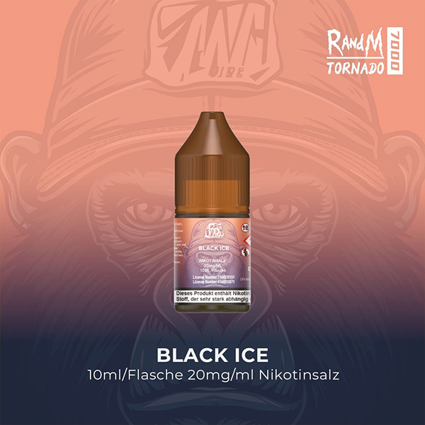 black-ice RandM Tornado NicSalt Black Ice 10ml