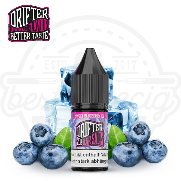 drifter_nicsalt_sweet_blueberry_ice_600x600_best4ecig Drifter NicSalt Sweet Blueberry Ice 10ml