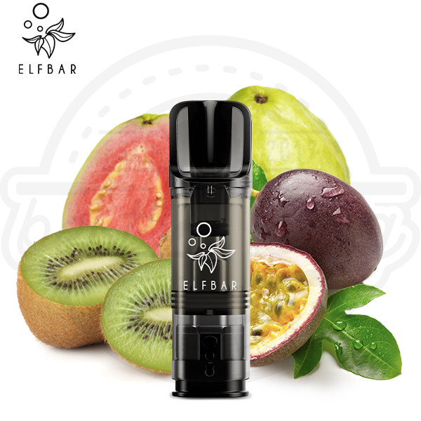 elfbar_elfa_cp_pod_kiwi_passionfruit_guave_best4ecig Elfbar ELFA CP Pod Kiwi Passion Fruit Guave NicSalt 2x 2ml