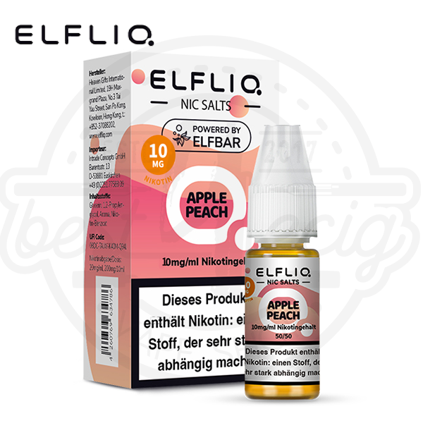 Elfbar Elfliq NicSalt Apple Peach 10ml