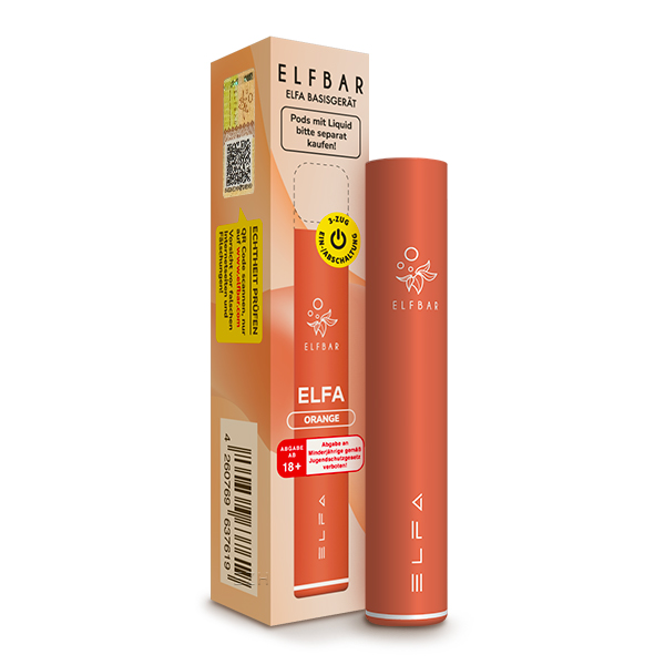 elfbar-elfa-orange-2 Elfbar ELFA CP Basisgerät
