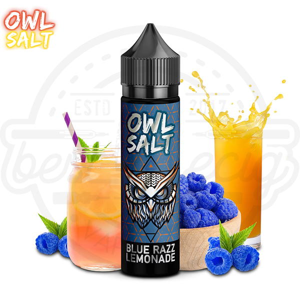 owl_salts_aroma_blue_razz_lemonade_600x600_best4ecig OWL Salt Aroma Overdosed Blue Razz Lemonade 10ml