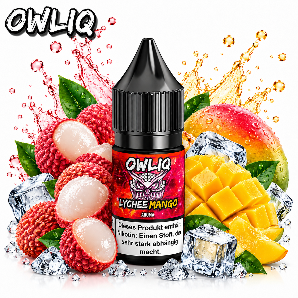 OWLIQ NicSalt Lychee Mango 10ml