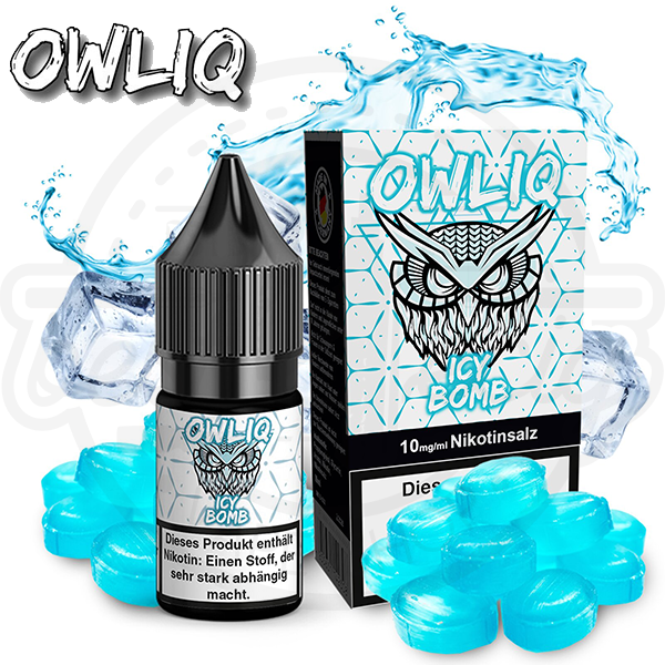 owliq_nicsalt_icy_bomb_600x600_best4ecig OWLIQ NicSalt Icy Bomb 10ml