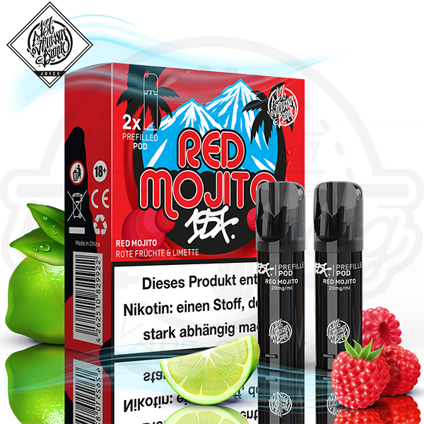 187 Prefilled Pods Red Mojito 20mg