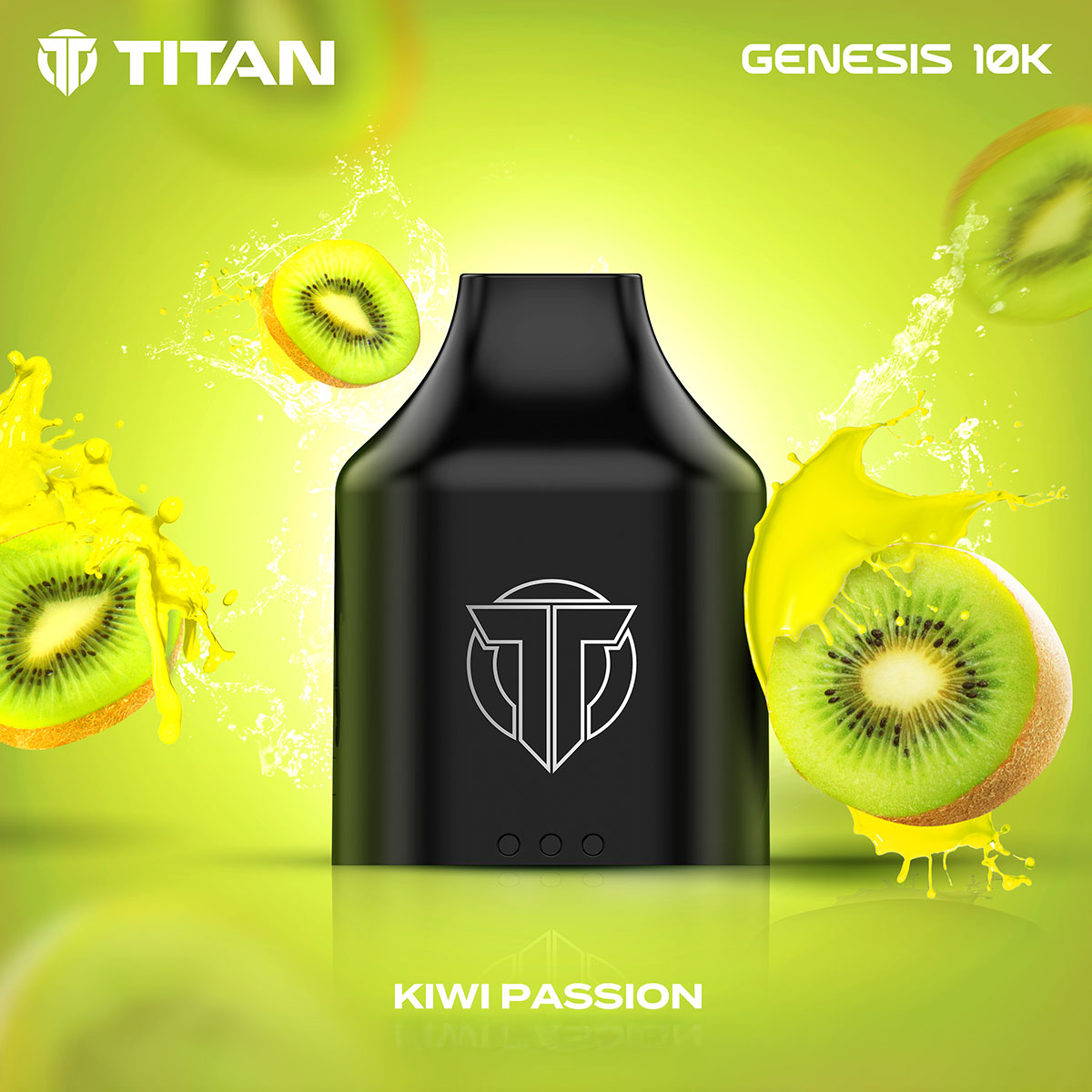 Titan Genesis 10K Prefilled Pod Kiwi Passion 10ml