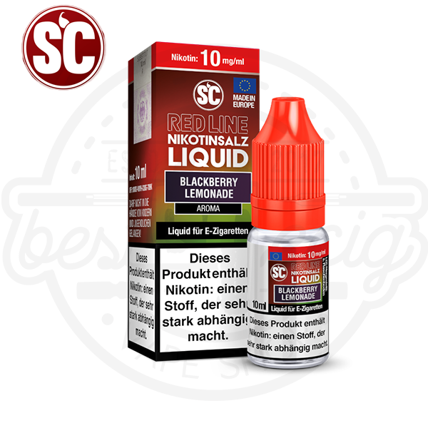 SC Red Line NicSalt Blackberry Lemonade 10ml