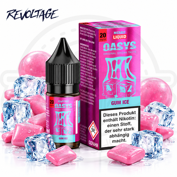 Revoltage Oasys Nicsalt Gum Ice 10ml