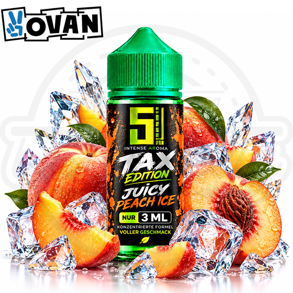 5 EL Tax Edition Aroma Juicy Peach Ice 3ml