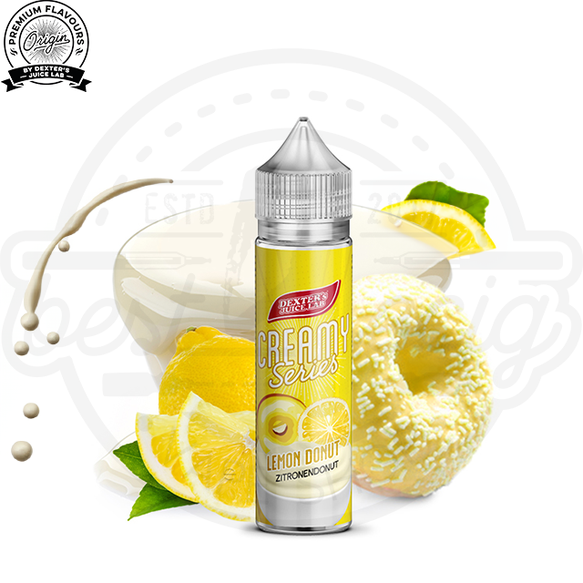 Dexters_Juice_Lab_Creamy_Series_Lemon_Donut Dexter's Juice Lab Creamy Aroma Lemon Donut 10ml