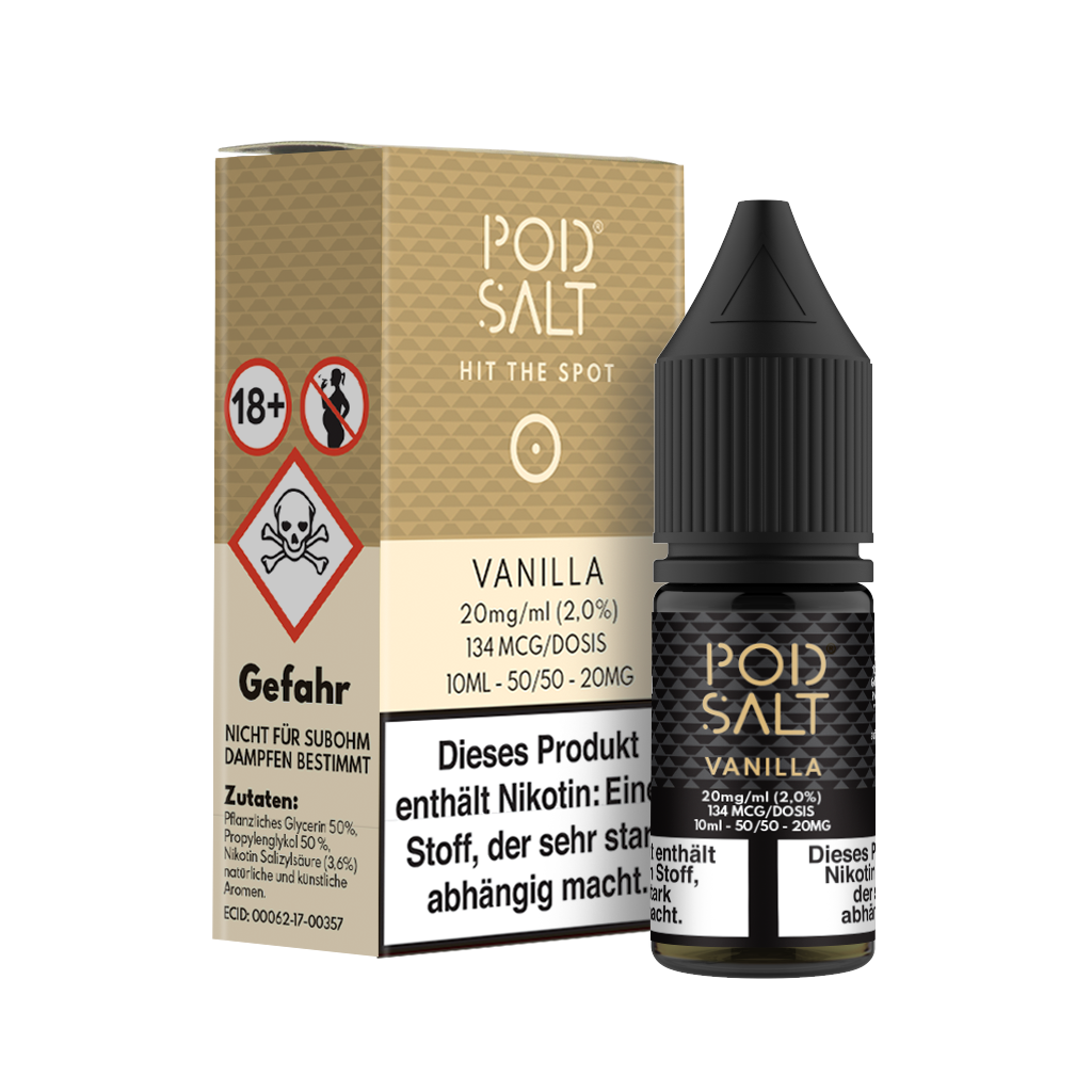 pod-salt-vanilla-best4ecig Pod Salt CORE NicSalt Vanilla 10ml