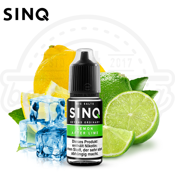 SINQ NicSalt Lemon after Lime 10ml