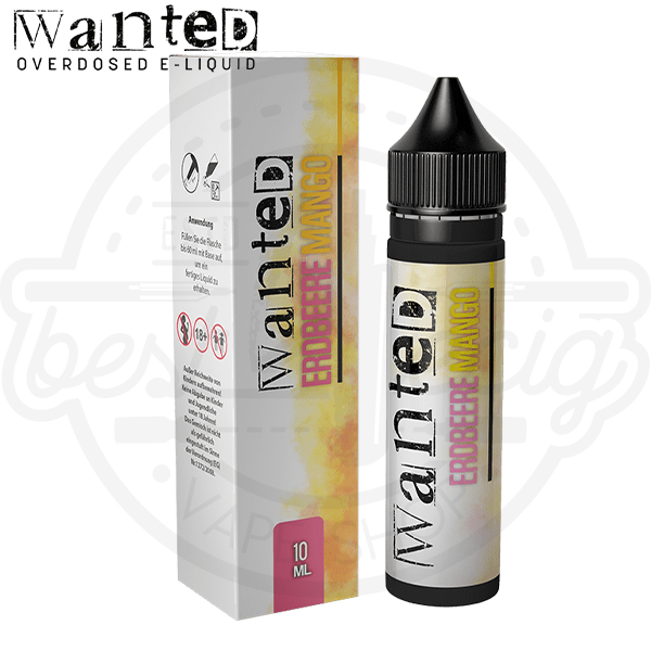 Wanted Aroma Erdbeere Mango 10ml Wanted Aroma Erdbeere Mango 10ml